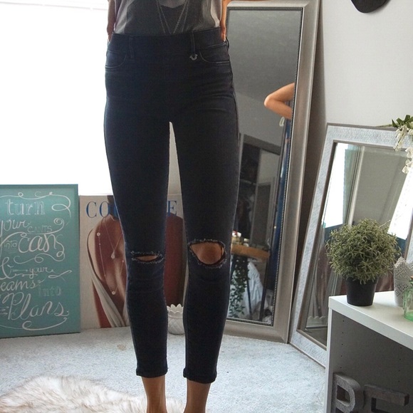 True Religion Denim - True Religion Black Skinny Jeggings